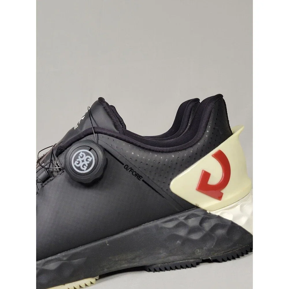 G/FORE G/DRIVE Spikeless Golf Shoes Mens Size 7.5 Onyx Waterproof G4MF21EF32
